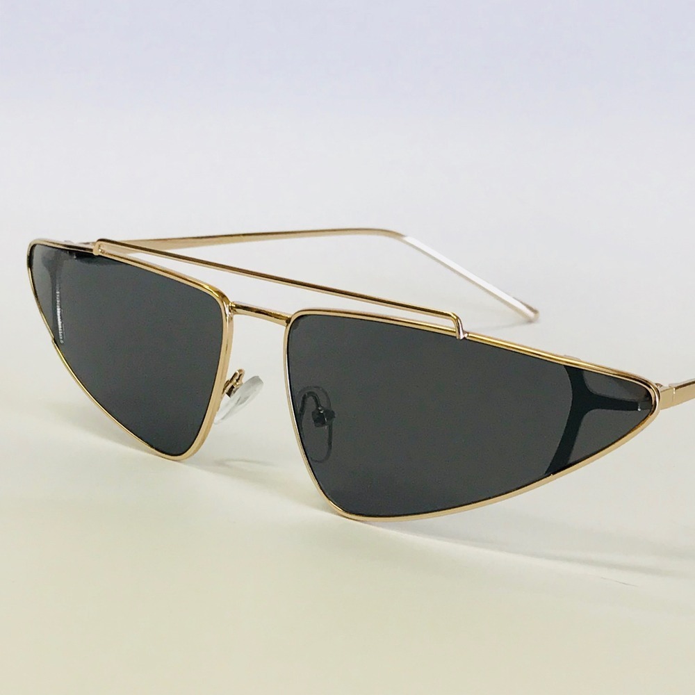 Sunglasses Fashion Festival 80's 90's Exotic Geometric Cat Eye Hippie Lentes New
